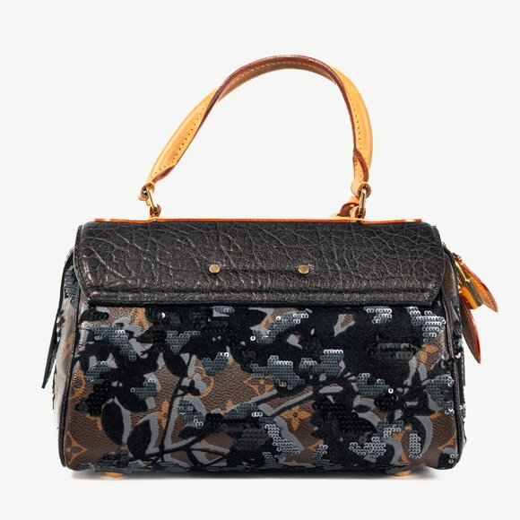 Louis Vuitton AW/10 Carrousel Monogram Fleur de Jais Sequined Velvet Handbag - Picture 4 of 15